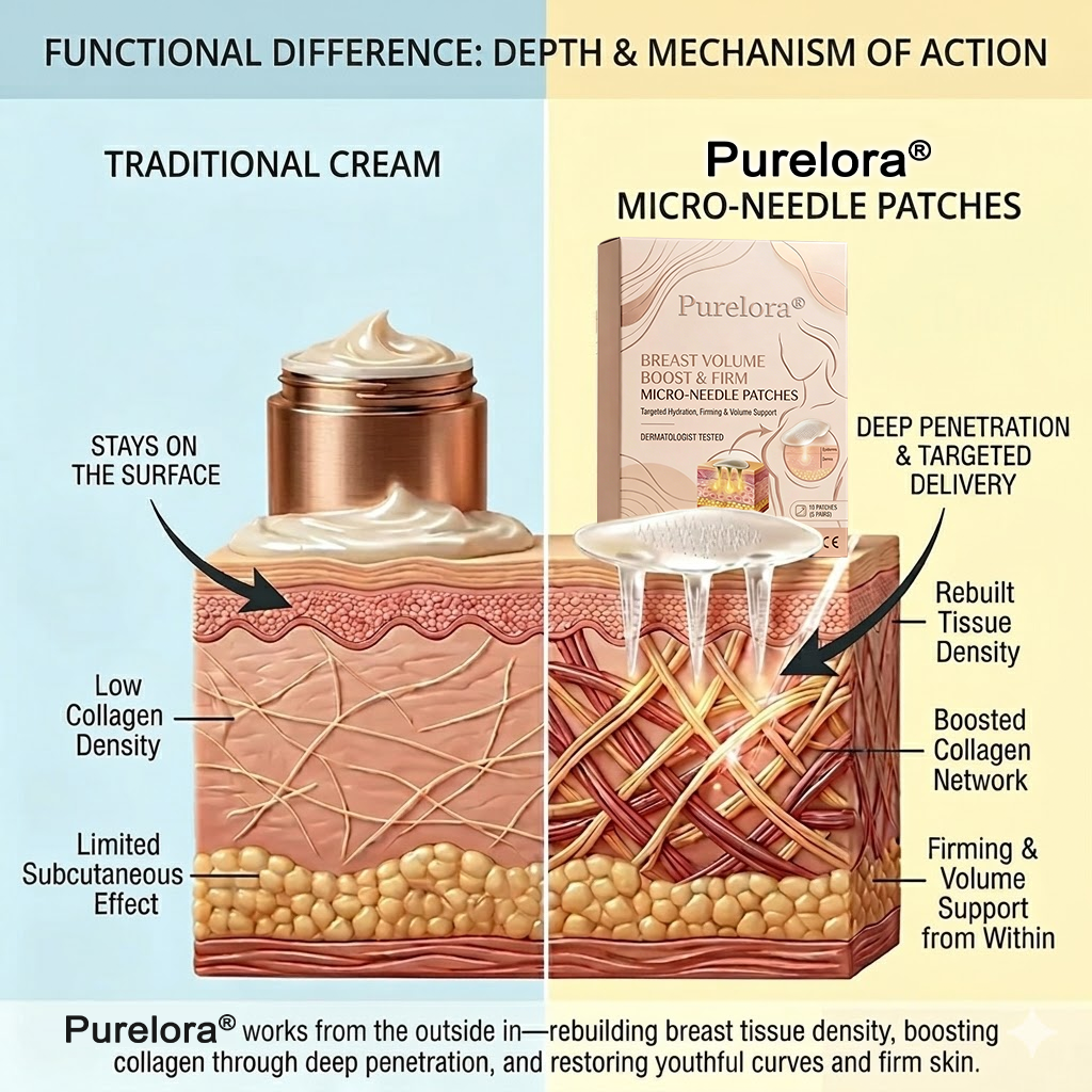 Targeted Breast Enhancement Advanced Nano Microneedle Patch