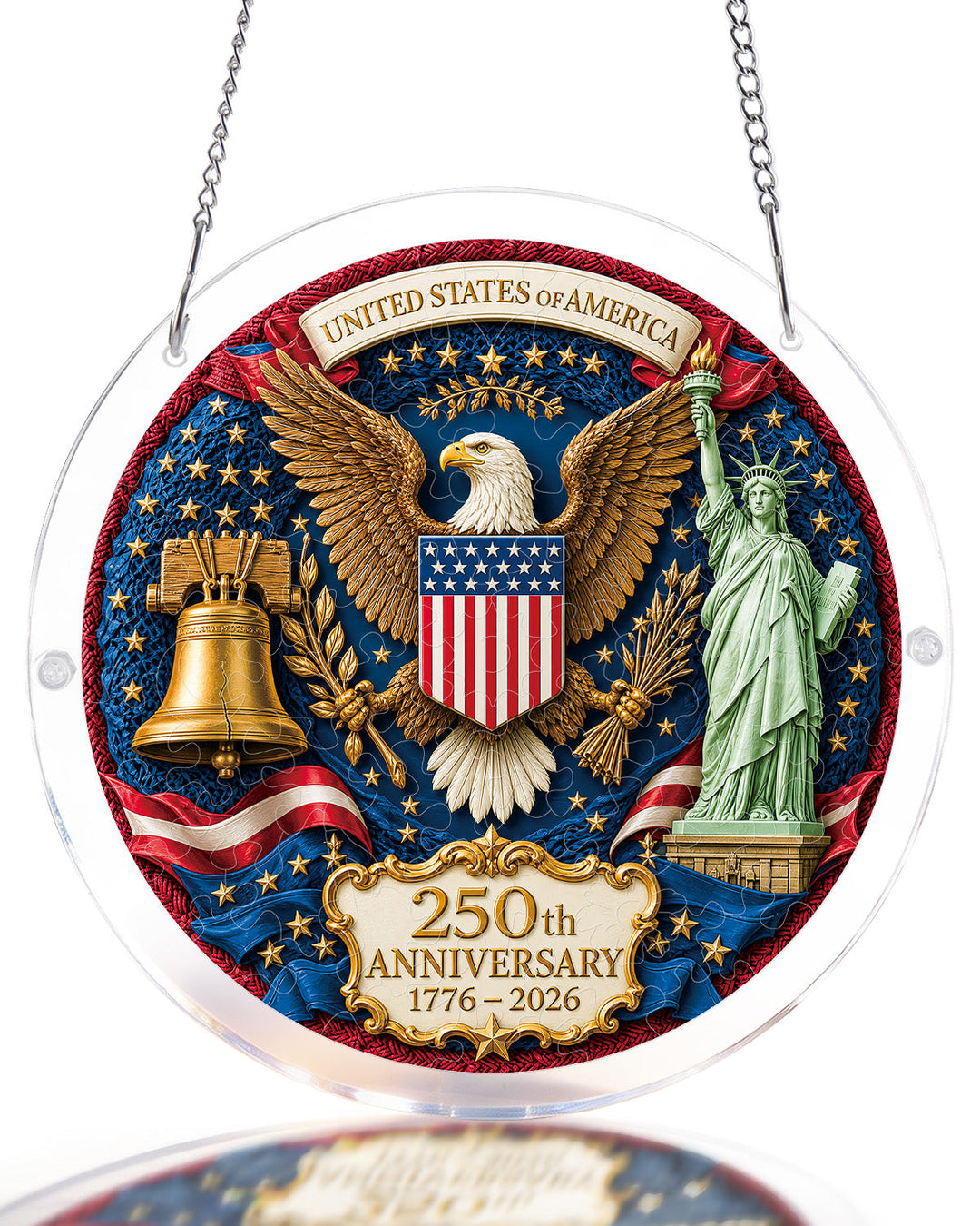 Glory of America Light Suncatcher-Acrylic Window Art