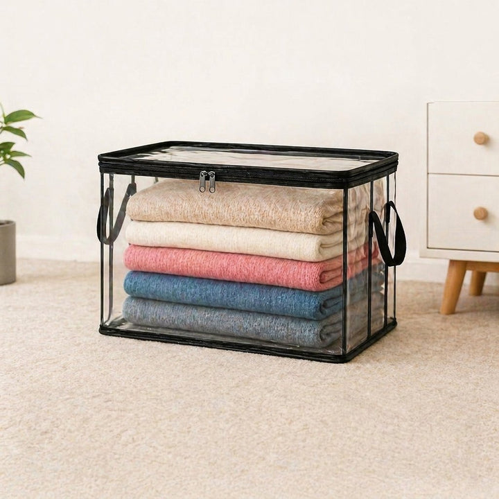 🔥Limited TimePromotion 49% OFF 📦Large Heavy-Duty Thick Plastic Clear Storage Bag for Clothes, Moving &amp; Storage
