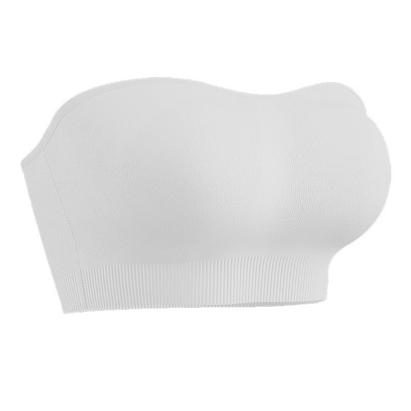 Lusait Strapless Bras for Women  Non-Slip Silicone Padded Bandeau Bra Wireless Tube Top Bra DealsforYouDays