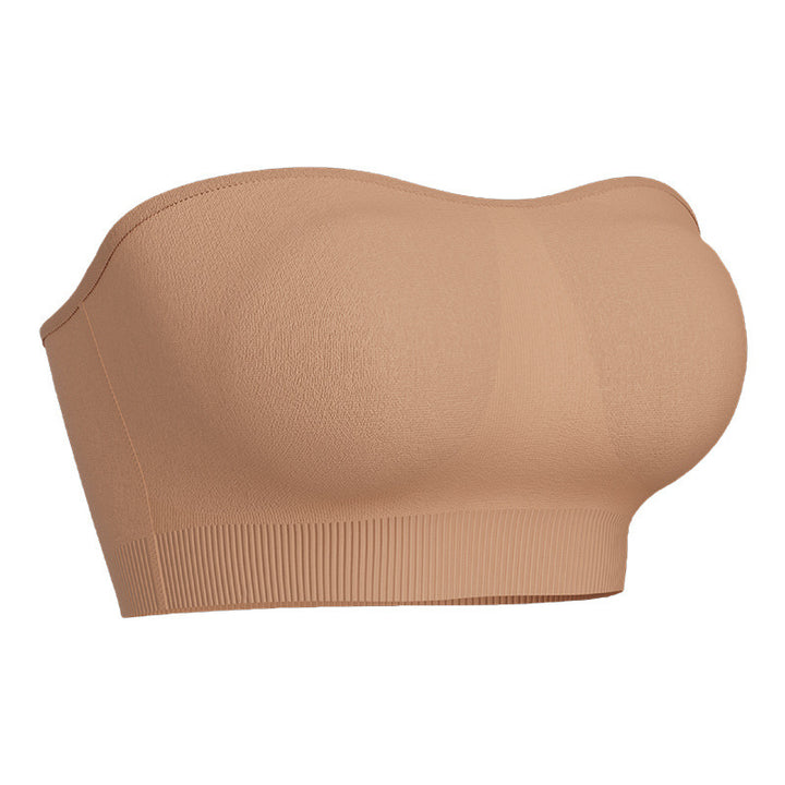 Lusait Strapless Bras for Women  Non-Slip Silicone Padded Bandeau Bra Wireless Tube Top Bra DealsforYouDays